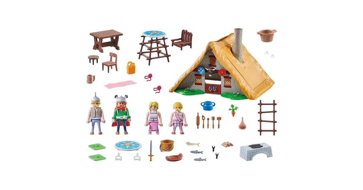 Playmobil® Asterix Hütte des Majestix 70932