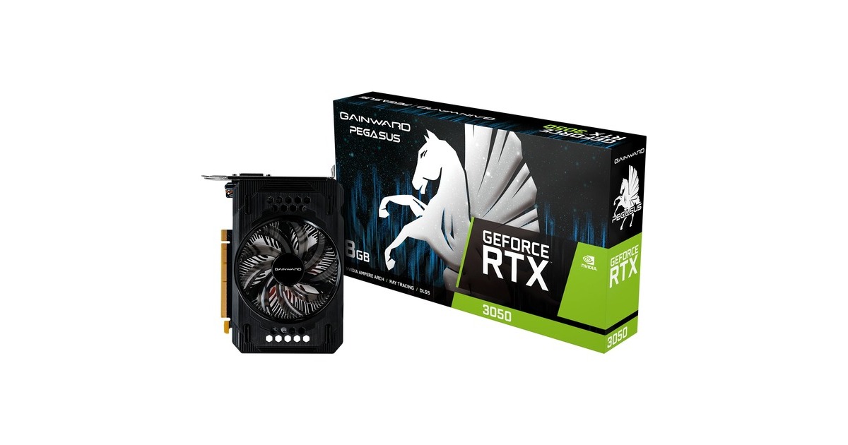 PCパーツ GAINWARD GeForce RTX 3050 Pegasus Products :: Gainward GeForce RTX™ 3050 Pegasus OC