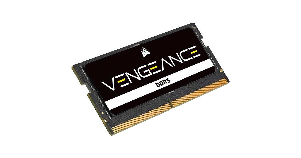 Corsair 16 Go DDR5 4800 Memoire vive Noir CMSX16GX5M1A4800C40