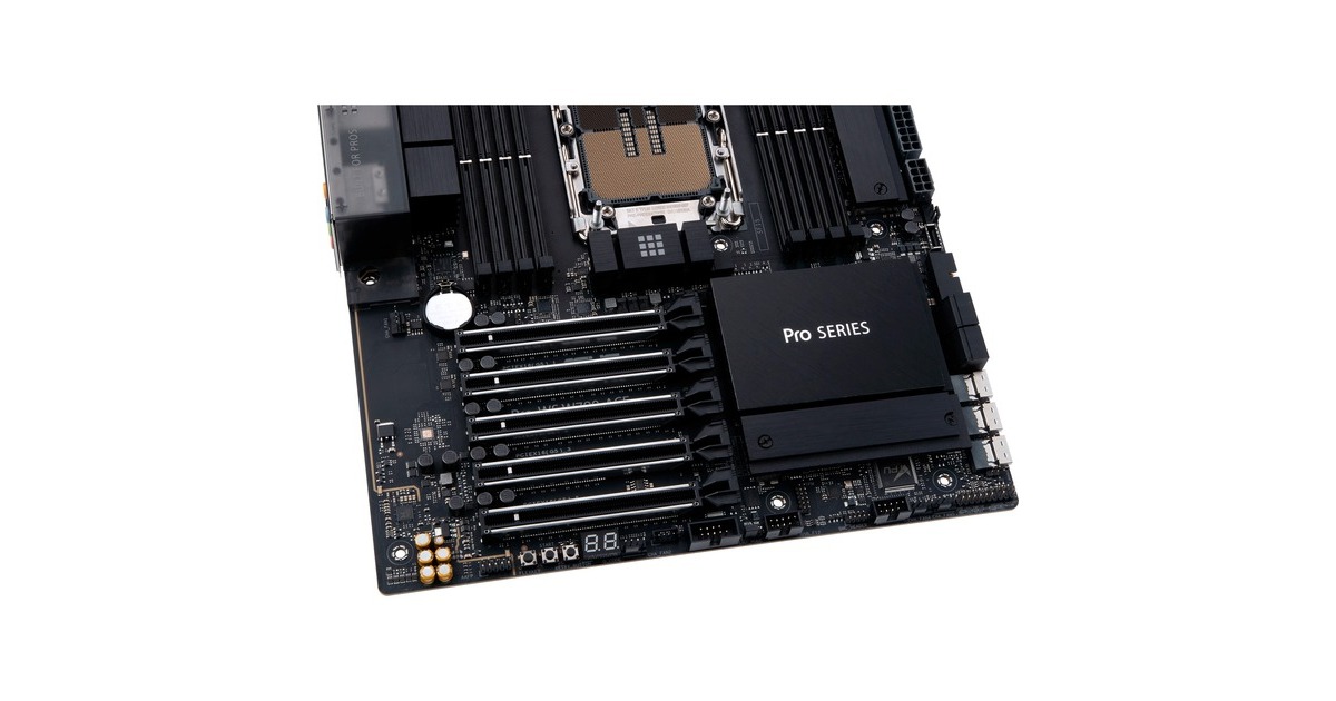 ASUS PRO WS W790-ACE Intel W790 LGA 4677 (Socket E) SSI CEB carte mère ...