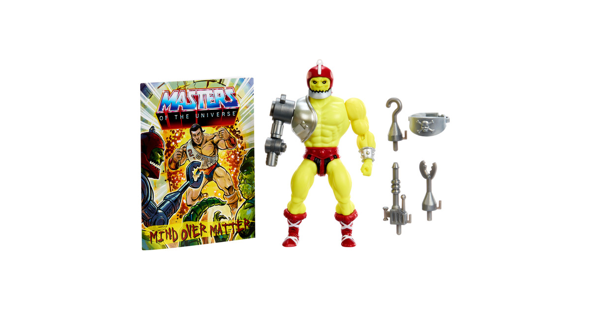 Masters De L’Univers Origins – Trap Jaw / Dentos Réédition Version Europe (Mattel)