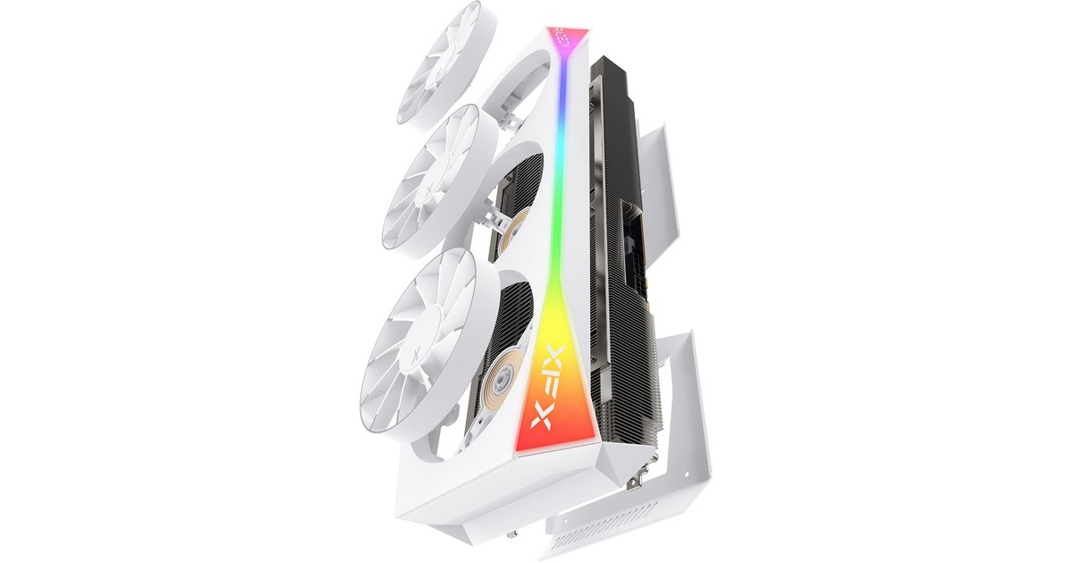 Radeon Rgb XFX Radeon RX 9070 XT OC Mercury RGB Magnetic Air, Carte graphique ...