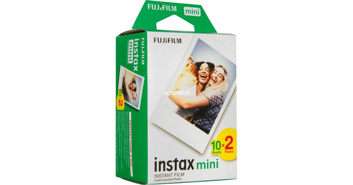 Fujifilm 16567828 pellicule polaroid 20 piece s 86 x 54 mm Papier photo 20 piece s