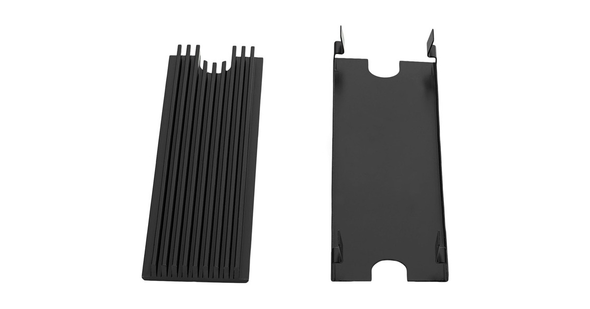 Thermal Grizzly M2 SSD Cooler, Dissipatore di calore Nero Thermal Grizzly M2 SSD Cooler, Dissipatore di calore Nero