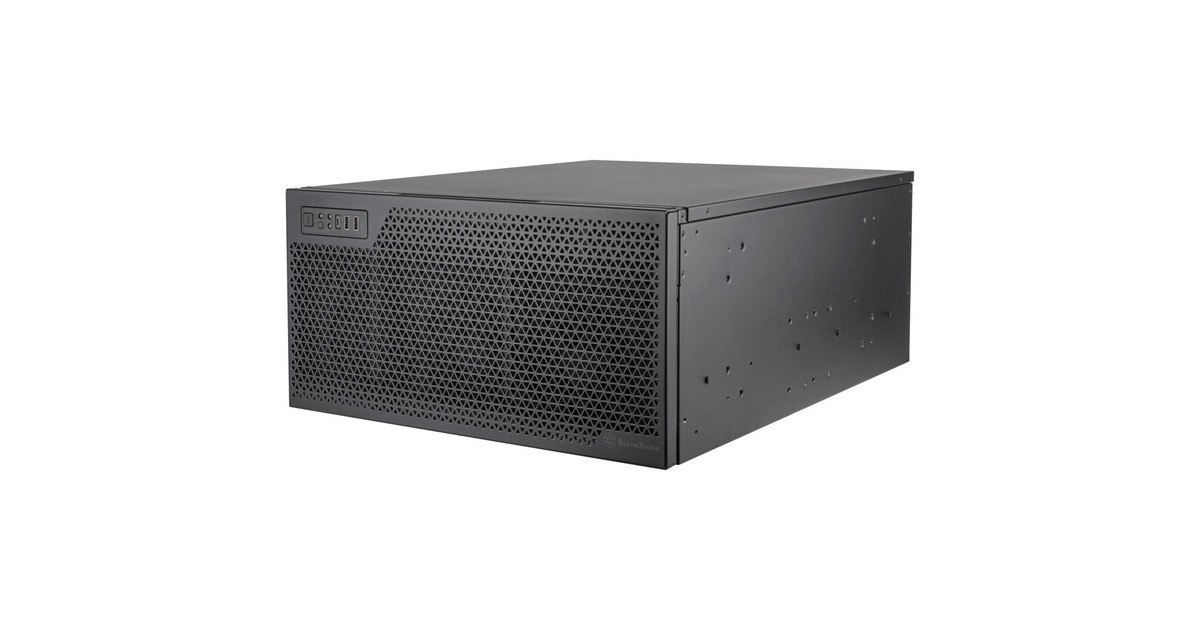 Sst Rig 52 SilverStone SST-RM52 boîtier rack Noir | 2x USB-A | 2x USB-C