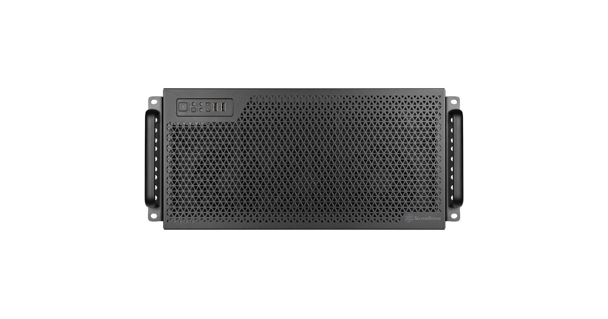 Sst Rig 52 SilverStone SST-RM52 boîtier rack Noir | 2x USB-A | 2x USB-C