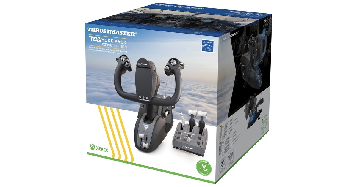 その他 Thrustmaster Yoke Pack Boeing Edition Thrustmaster TCA Yoke Pack Boeing Edition (Xbox Series X, Xbox One