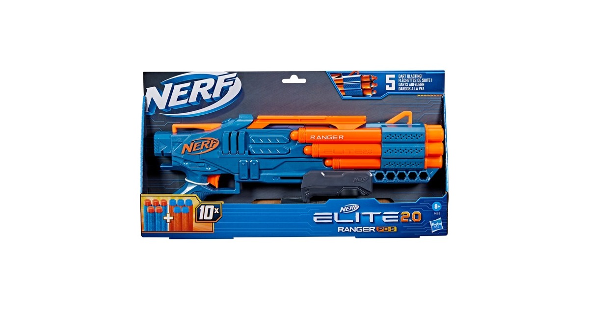 Nerf Elite Gilet De Combat Tactique Bleu Et Gris – Taille Unique Réglable