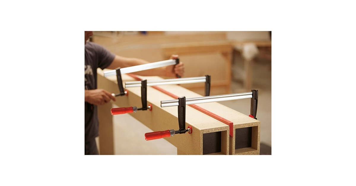 Serre-joint BESSEY Double Tête 30,5cm - Pince à Pression Rouge/noir