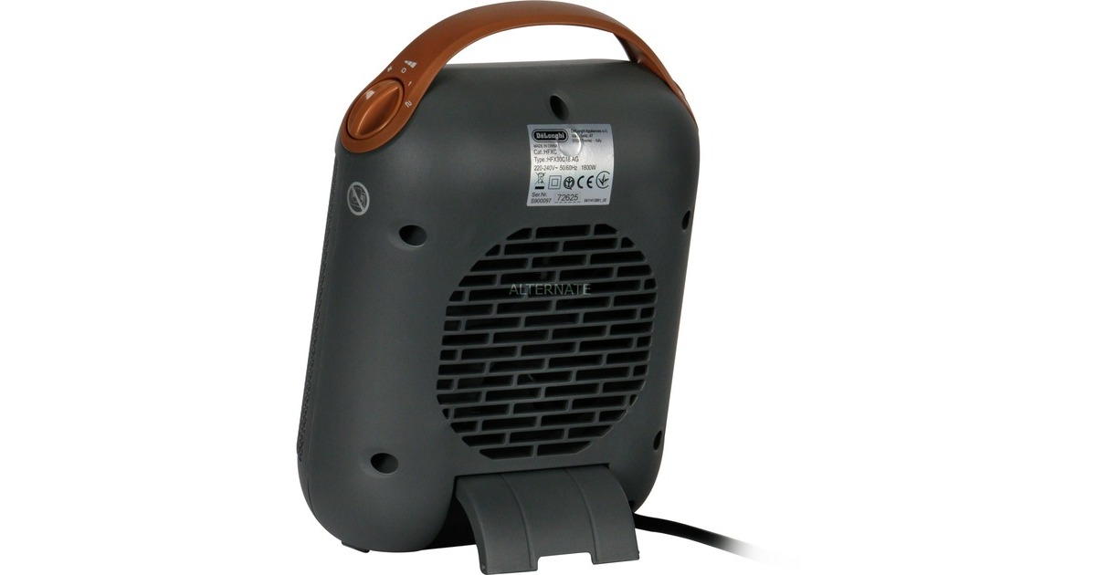 DELONGHI HFX30C18 Radiateur Soufflant céramique mobile - Ventilateur