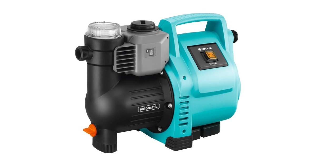 GARDENA Pompe automatique maison & jardin 3500/4E Turquoise/Noir, 175720