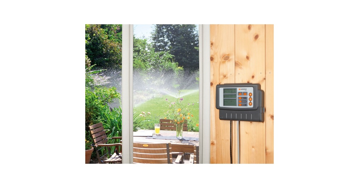 GARDENA Programmateur 4030 Classic, Contrôle d'irrigation Gris, Système
