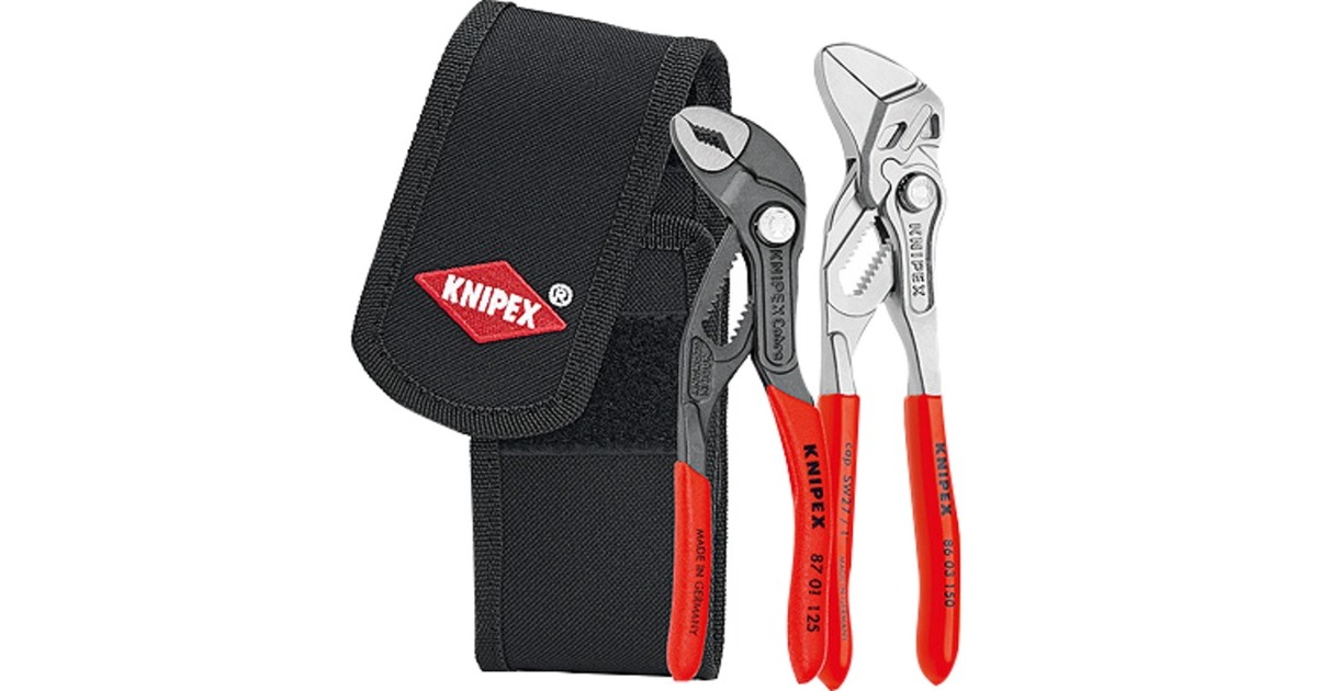 Jeu De 4 Pinces à Circlips Knipex - Pour Circlips Intérieurs/Extérieurs - Trousse De Rangement