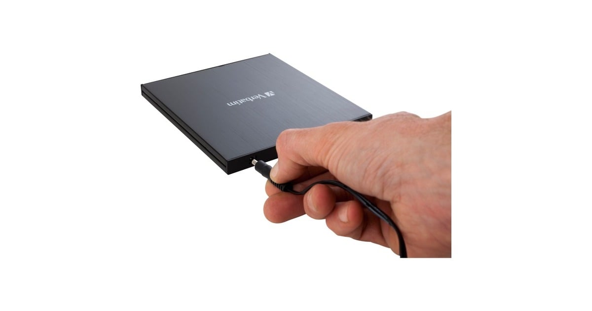 Lecteur-graveur externe Verbatim Graveur DVD externe au détail USB