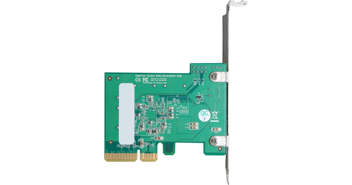 HighPoint RocketRAID 640L carte et adaptateur d