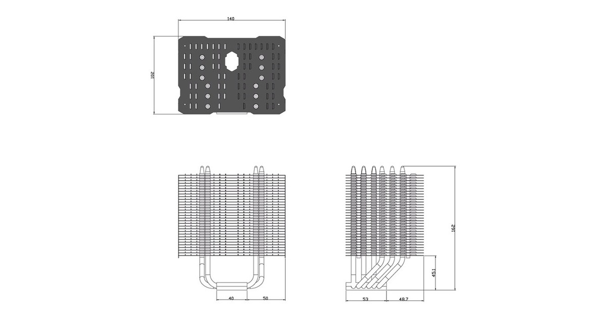 Thermalright HR-02 Macho Rev.B, Refroidisseur CPU