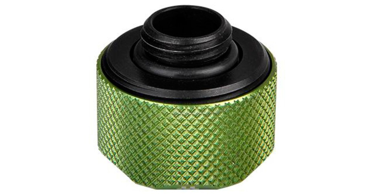 Thermaltake Pacific C-Pro Racores Compresión PETG 16mm - Negro, Para Refrigeración Líquida PC
