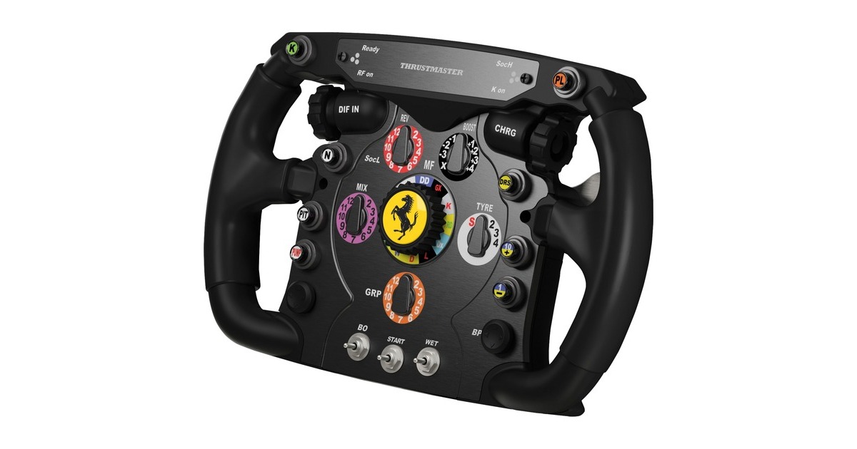 Thrustmaster Ferrari F1 Wheel Add-On, Volant Noir/Argent, Pc