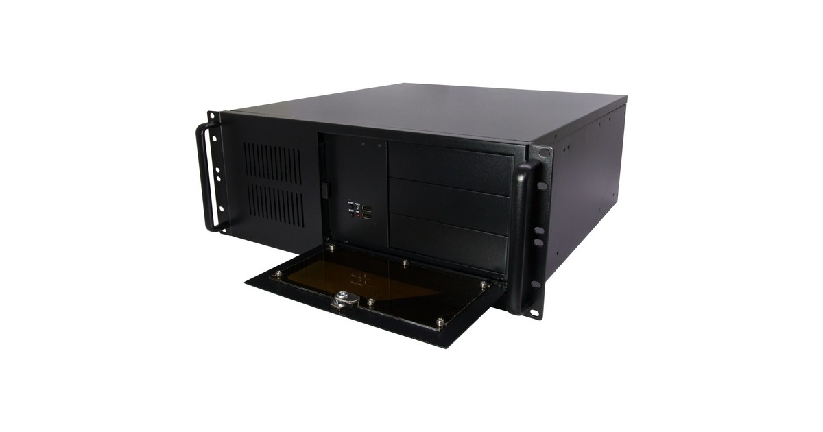 Inter-Tech IPC 4088-S serveur boîtier rack Noir | 2x USB-A
