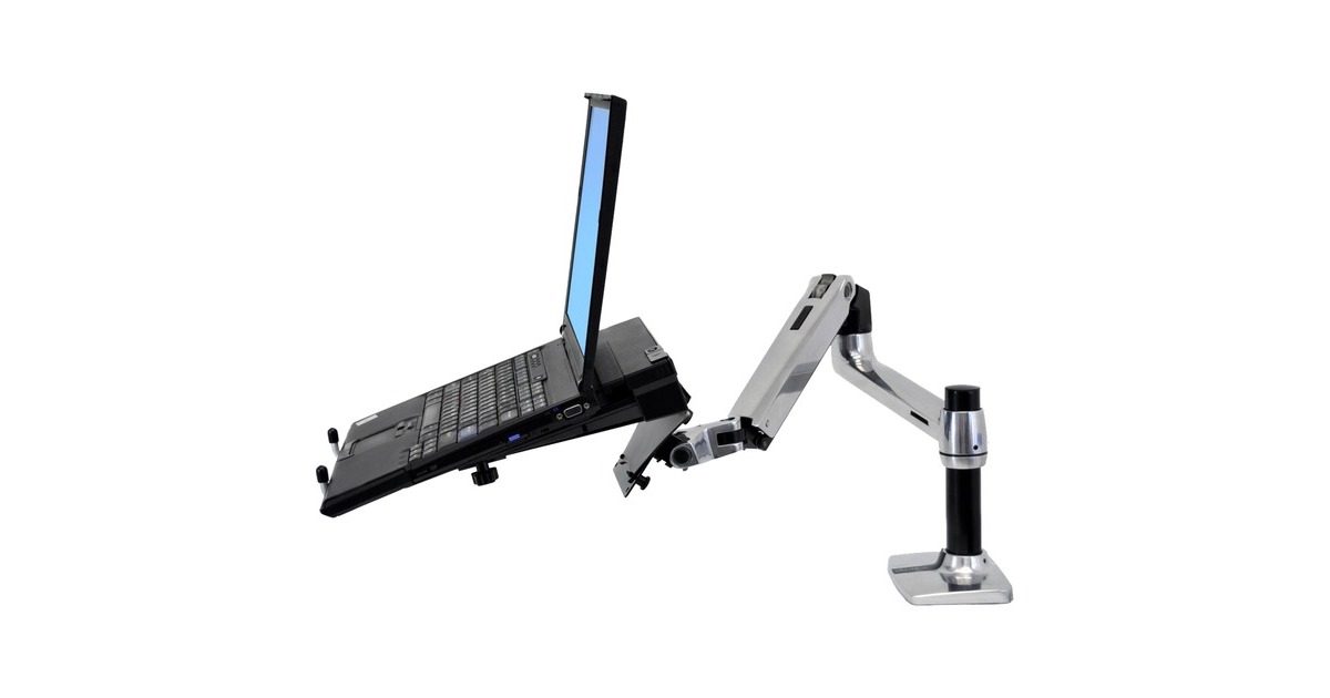 Ergotron LX Desk Mount LCD Monitor Arm, Support de moniteur Argent