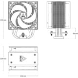 ARCTIC Freezer 36 Refroidisseur CPU Aluminium, PWM 4 broches