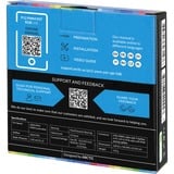 ARCTIC P12 PWM PST RGB 0dB, Ventilateur de boîtier Noir/transparent