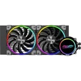 Alpenföhn Gletscherwasser 240 High Speed AiO RGB, Watercooling Noir, Connecteur de ventilateur PWM à 4 broches