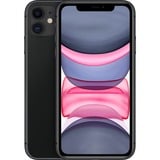 Apple iPhone 11 15,5 cm (6.1") Double SIM iOS 14 4G 64 Go Noir, Smartphone Noir, 15,5 cm (6.1"), 1792 x 828 pixels, 64 Go, 12 MP, iOS 14, Noir