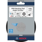 Bosch 2 608 601 713 accessoire pour meuleuse d'angle Assiette-support, Patin de ponçage Assiette-support, 11,5 cm, Bosch, Noir, 13300 tr/min, Plastique