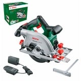 Bosch Circ 18V-53 16 cm Noir, Vert 4300 tr/min, Scie circulaire Vert/Noir, Bois, Noir, Vert, Aluminium, 16 cm, 4300 tr/min, 5,3 cm