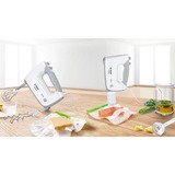 Bosch ErgoMixx Batteur à main 450 W Blanc, Mélangeur à main Blanc/gris, Batteur à main, Blanc, Blender, Pétrisseur, Mélange, 1,3 m, 0,6 L, Boutons