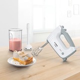 Bosch ErgoMixx Batteur à main 450 W Blanc, Mélangeur à main Blanc/gris, Batteur à main, Blanc, Blender, Pétrisseur, Mélange, 1,3 m, 0,6 L, Boutons