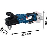 Bosch Perceuse d'angle sans fil GRD 18V-127 Professional solo, 18 volts Bleu/Noir