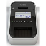 Brother QL-820NWBC imprimante pour étiquettes Thermique directe Couleur 300 x 300 DPI 176 mm/sec Avec fil &sans fil Ethernet/LAN DK Wifi Bluetooth, Imprimante d'étiquettes Noir/Blanc, DK, Thermique directe, 300 x 300 DPI, 176 mm/sec, Couleur, Avec fil &sans fil