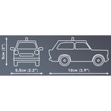 COBI Collection Youngtimer - Trabant 601 Universal Feuerwehr, Jouets de construction Échelle 1:35