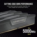 Corsair 96 Go DDR5-5600 (4x 24 Go) mémoire vive Noir, CMK96GX5M4B5600C40, XMP 3.0