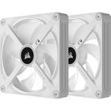 Corsair iCUE LINK QX140 RGB 140mm PWM Fans Starter Kit - Wit, Ventilateur de boîtier Blanc