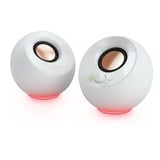 Creative 51MF1725AA001, Haut-parleur PC Blanc
