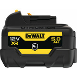 DEWALT Batterie XR DCB126G, 12 volts 5Ah Noir/Jaune