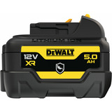 DEWALT Batterie XR DCB126G, 12 volts 5Ah Noir/Jaune