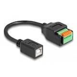 DeLOCK 66250, Adaptateur Noir