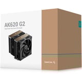 DeepCool AK620 G2, Refroidisseur CPU Noir/bois