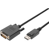 Digitus AK-340301-030-S, Adaptateur Noir