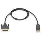 Digitus AK-340301-030-S, Adaptateur Noir