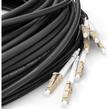 Digitus Câble universel breakout en fibre optique, duplex, connecteur LC/UPC, multimode OM4 Noir