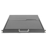 Digitus Console KVM LCD HD modulaire avec écran TFT 17" 16 ports VGA, Switch KVM Noir