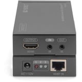 Digitus Kit d'extension HDMI 4K HDBaseT Noir