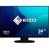 EIZO FlexScan EV2485-BK LED display 61,2 cm (24.1") 1920 x 1200 pixels WUXGA Noir 24" Moniteur  Noir, 61,2 cm (24.1"), 1920 x 1200 pixels, WUXGA, LED, 5 ms, Noir