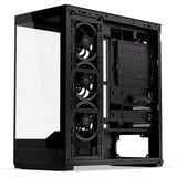ENDORFY Fishtank 6000 Corona boîtier midi tower Noir | 2x USB-A | 1x USB-C | RGB | Verre Trempé