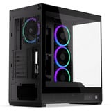 ENDORFY Fishtank 6000 Corona boîtier midi tower Noir | 2x USB-A | 1x USB-C | RGB | Verre Trempé
